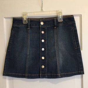 Denim skirt